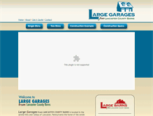 Tablet Screenshot of lancastergarages.com